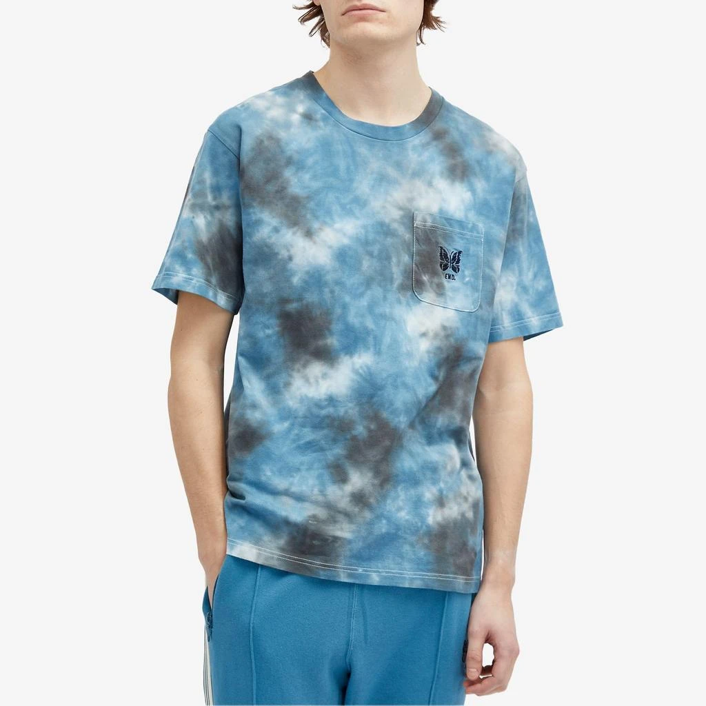 Needles END. x Needles 'Indigo Wash' Inline T-Shirt 2