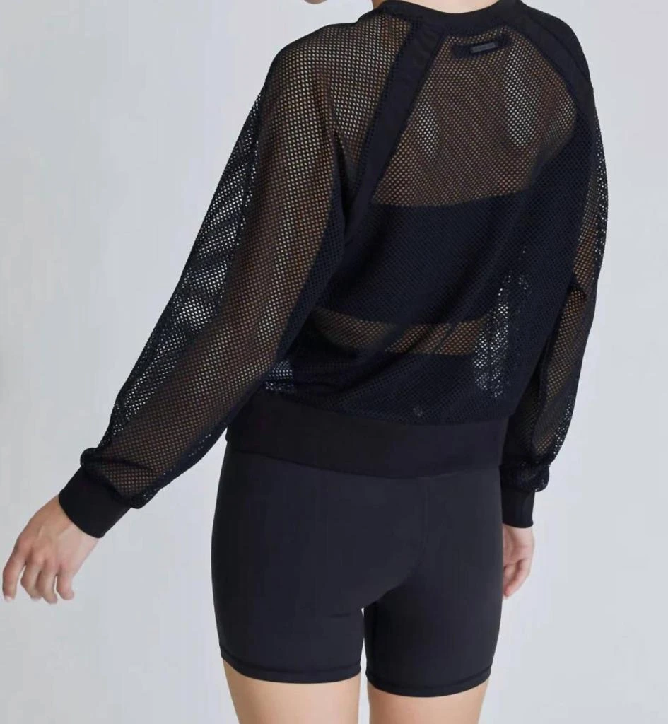 Blanc Noir Blanc Noir - IRIE CROPPED SWEATSHIRT 3