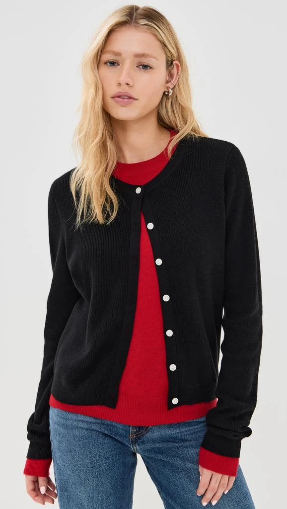Line & Dot Hutch Double Layer Sweater 1