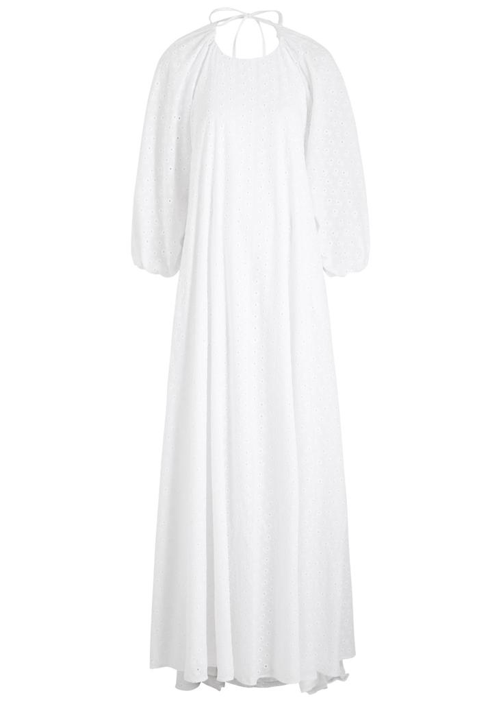 Bernadette Fran broderie anglaise maxi dress
