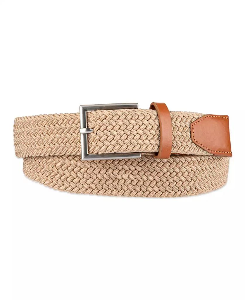 Tommy Hilfiger Men's Giftable Boxed Fully Adjustable Stretch Casual Braided Belt 1