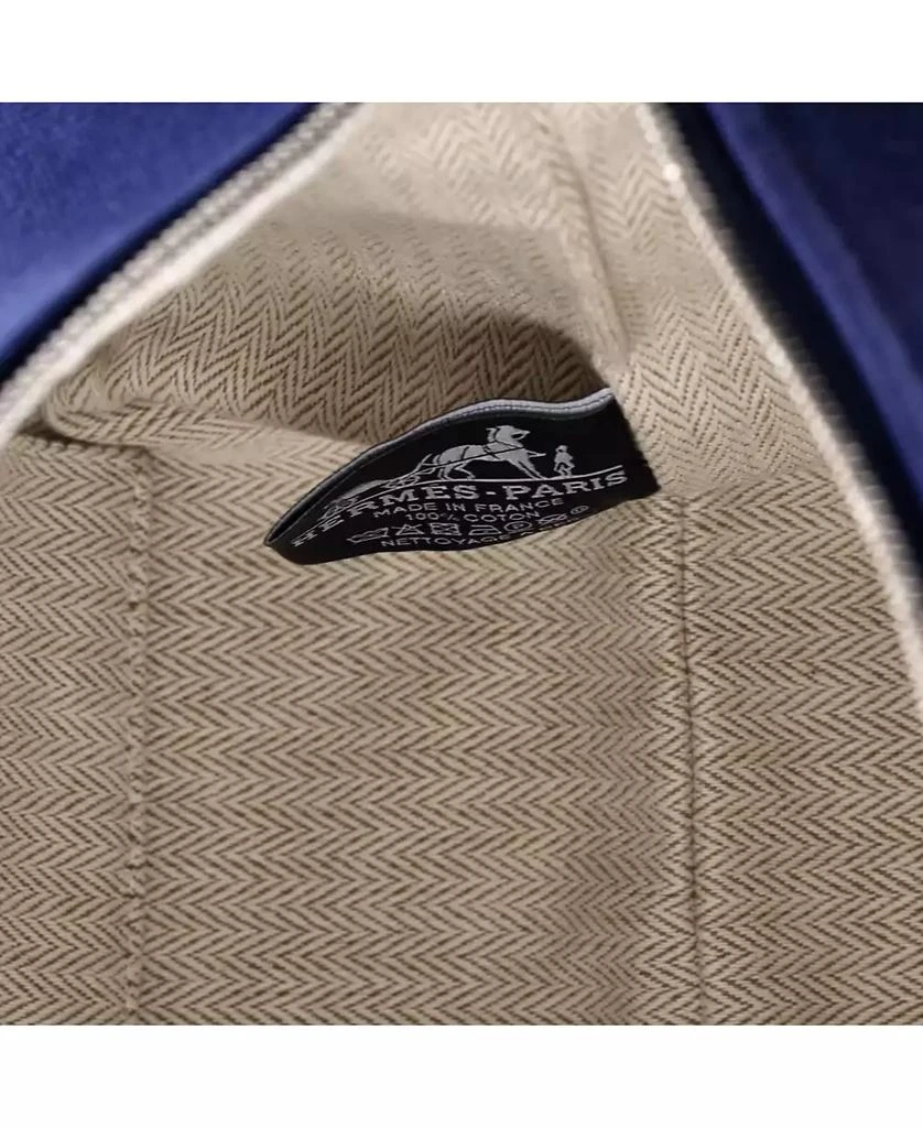 Pre-Owned HERMÉS GM Bride-A-Brac Travel Case Toile 6