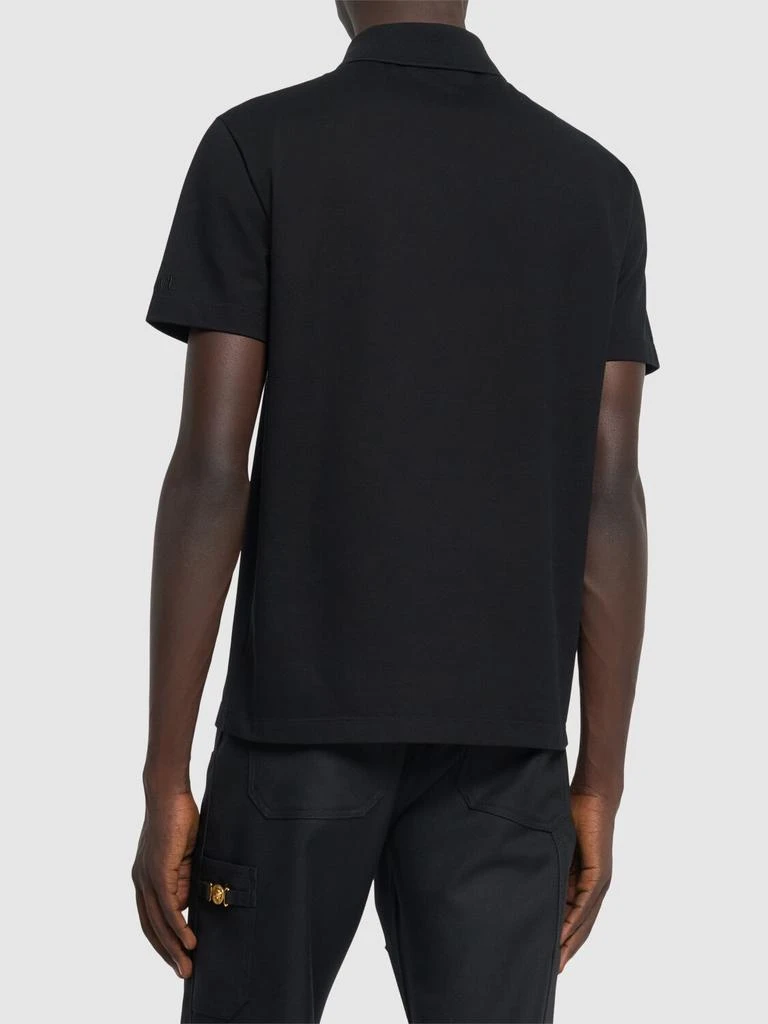 Versace Versace Embroidery Cotton Polo 2