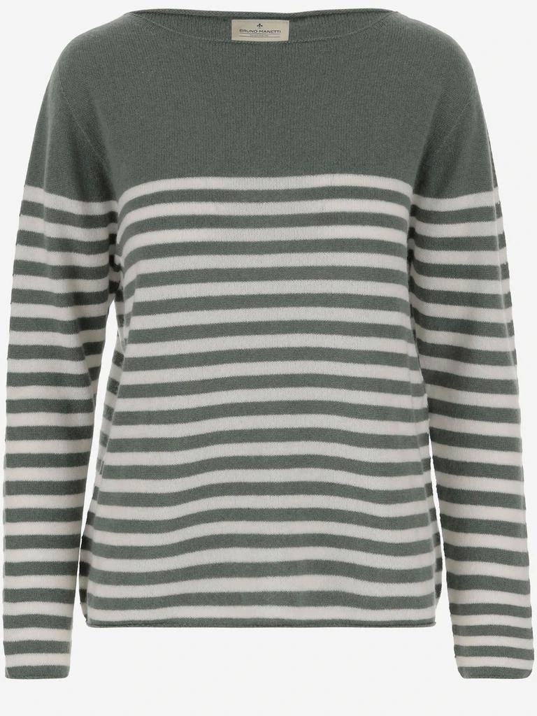 BRUNO MANETTI Bruno Manetti Striped Sweater 1