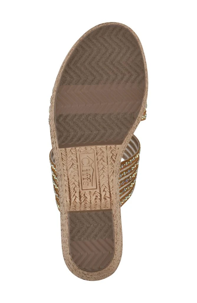 White Mountain Bia Espadrille Platform Sandal 5
