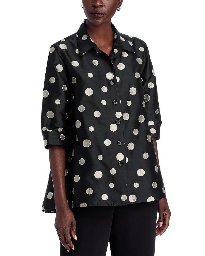Caroline Rose Button Front Shirt 1