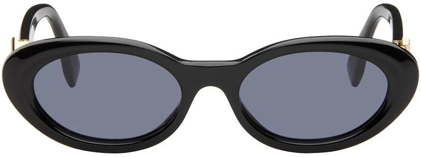 Brown Gradient Square Ladies Sunglasses FE40036U 55F 53 – On  display picture 1
