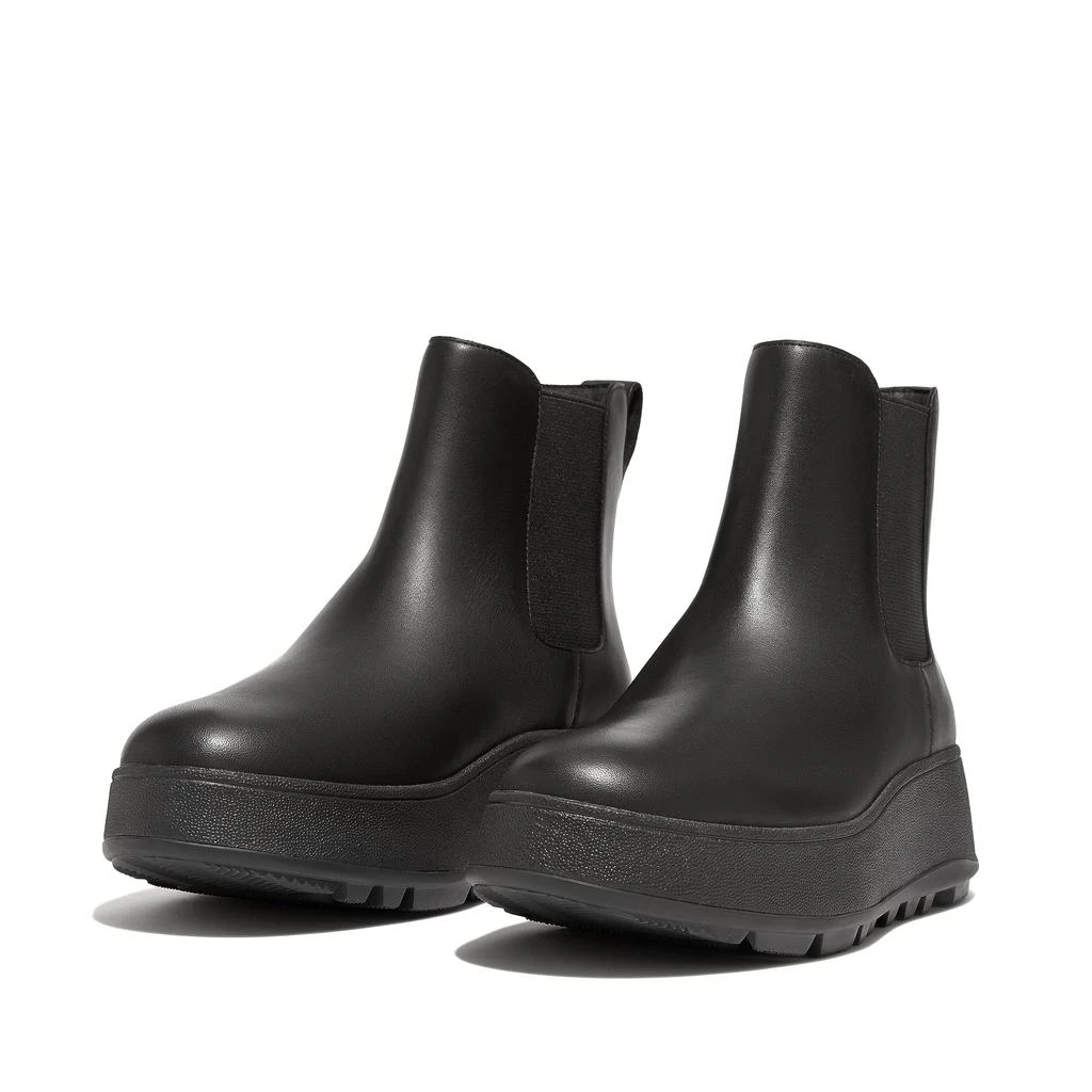 FitFlop F-Mode Waterproof Leather Flatform Chelsea Boots 1
