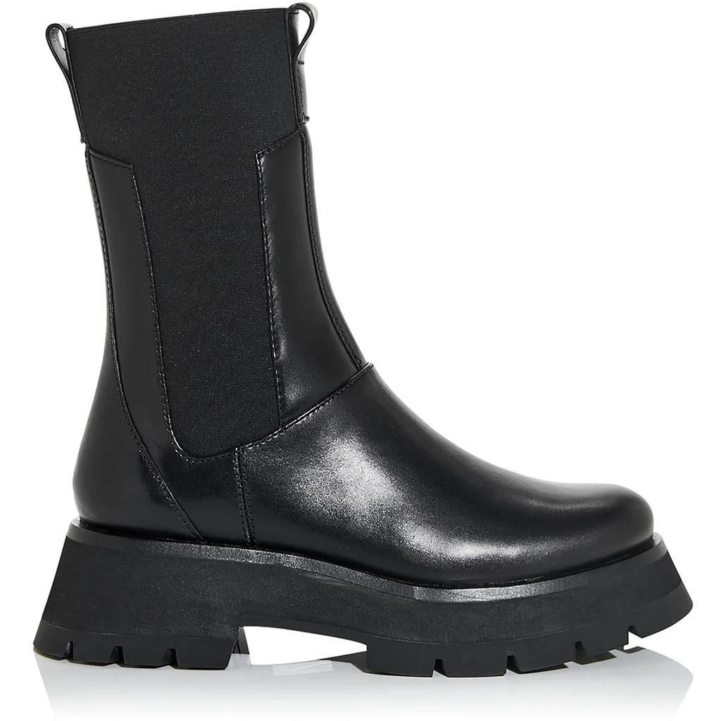 3.1 Phillip Lim Kate Womens Leather Round Toe Mid-Calf Boots 3