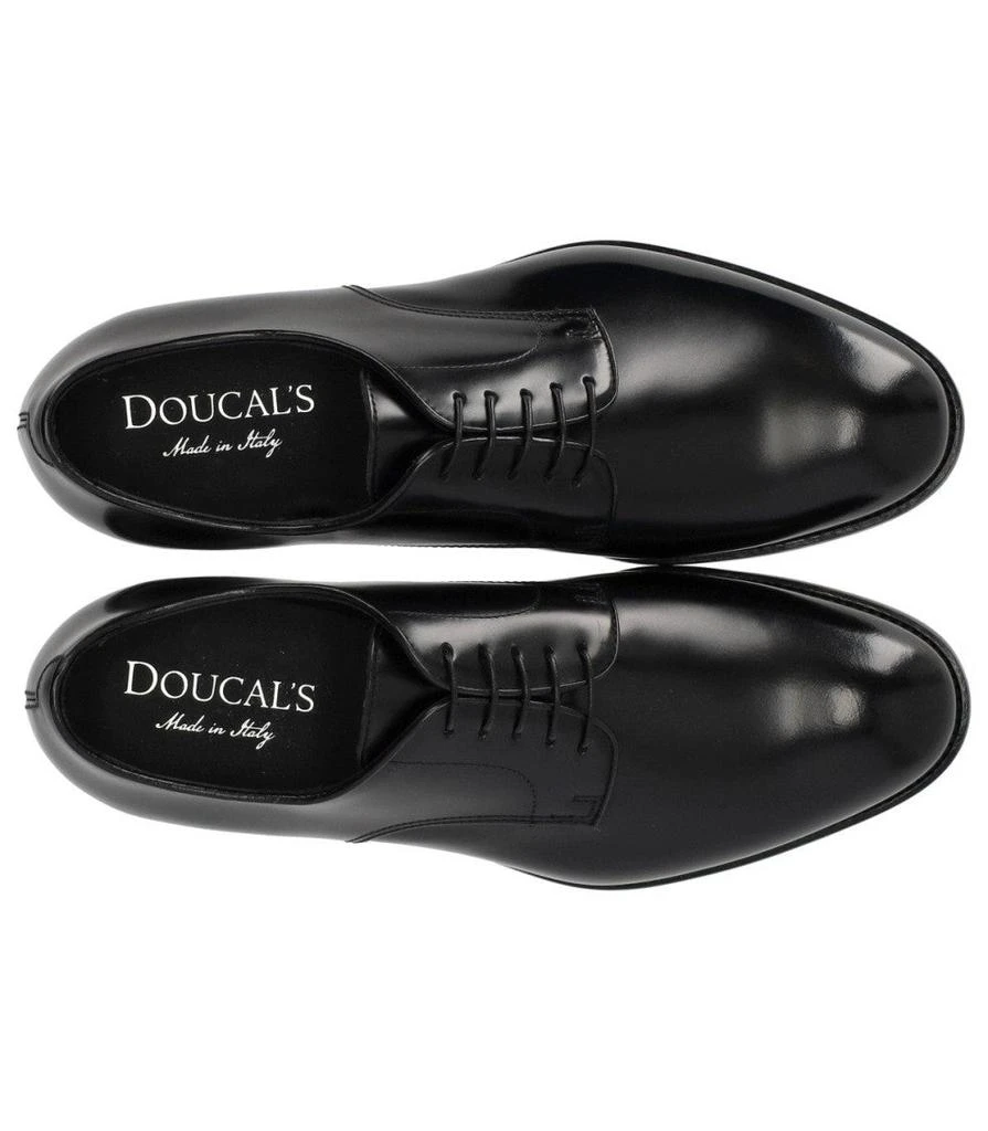 DOUCAL'S Derby Horse Black Lace Up 5