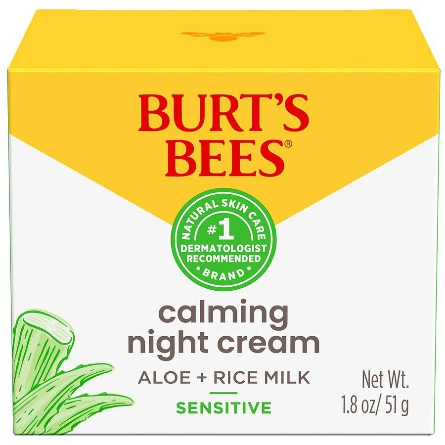 Burt's Bees Sensitive Calming Night Cream 3