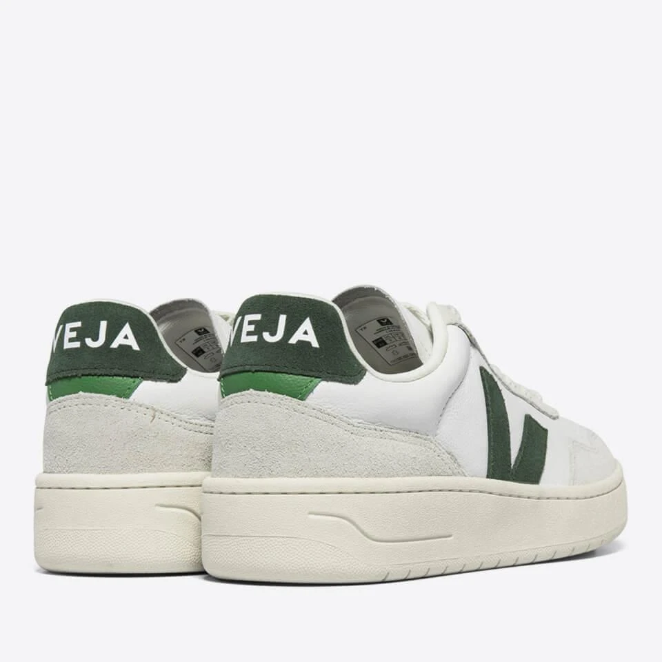 Veja VEJA MEN'S V-90 BASTILLE LEATHER AND SUEDE TRAINERS 3