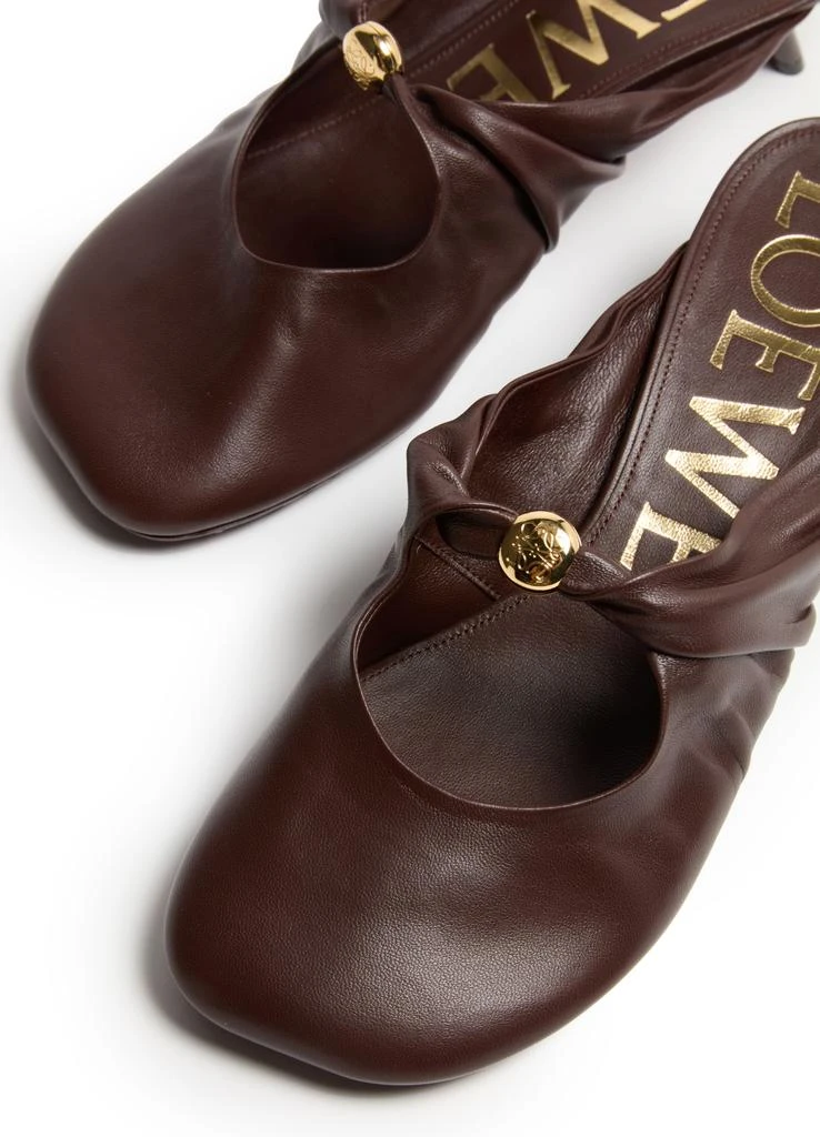 Loewe Pebble mules in soft nappa lambskin 6