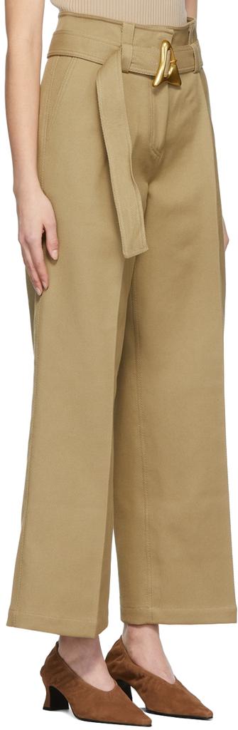 AERON Beige Flyn Trousers