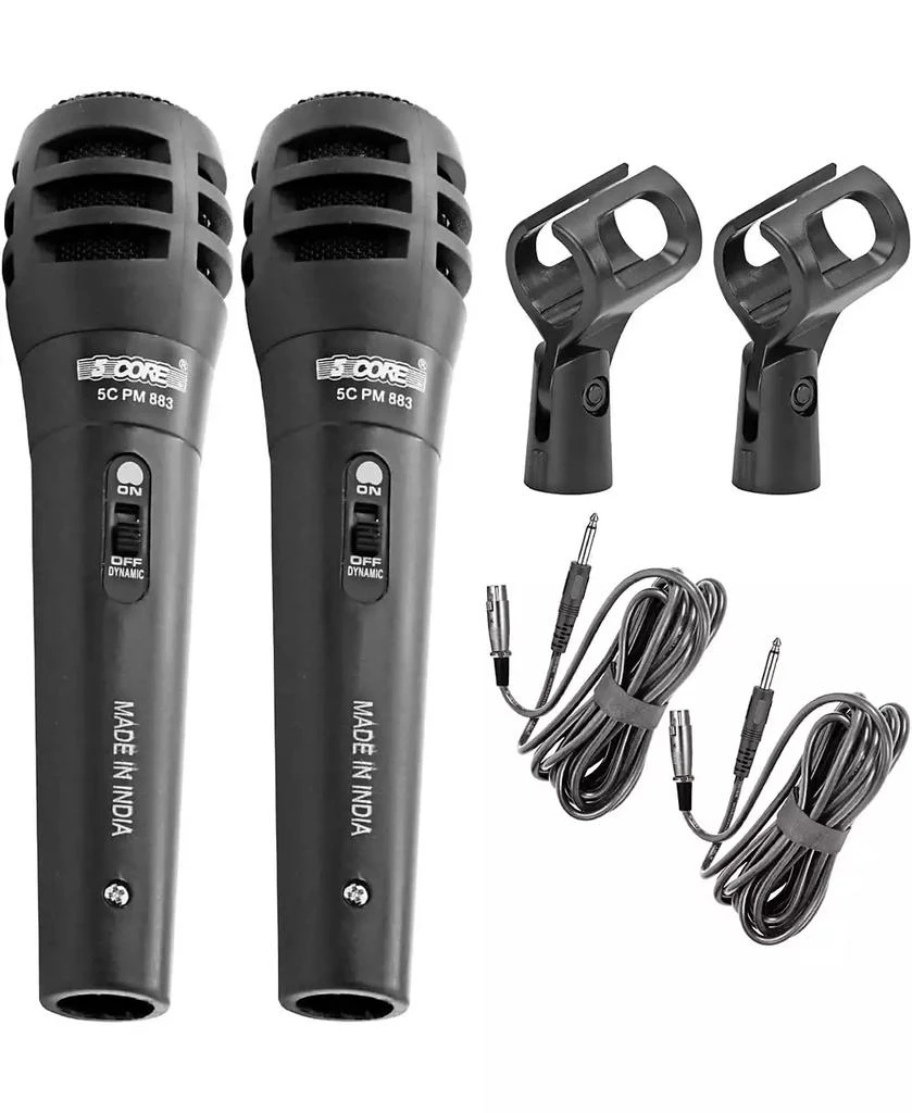 5 Core Microphone XLR Dynamic Karaoke Singing Handheld Microfono Professional Vocal DJ Music Mic - 2PCS