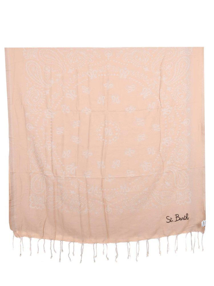 Mc2 Saint Barth Mc2 Saint Barth Bandanna Jacquard Foutas Beach Towel 1