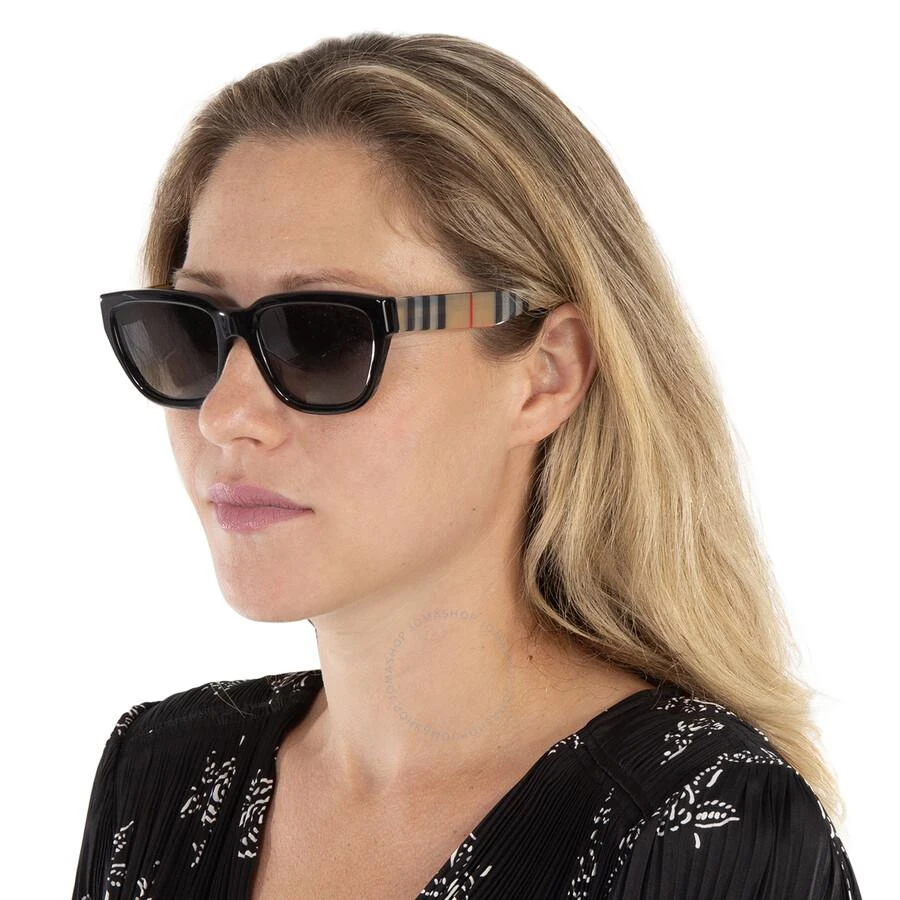Burberry Mammoth Grey Shaded Polarized Square Ladies Sunglasses BE4277 3757T3 54 2
