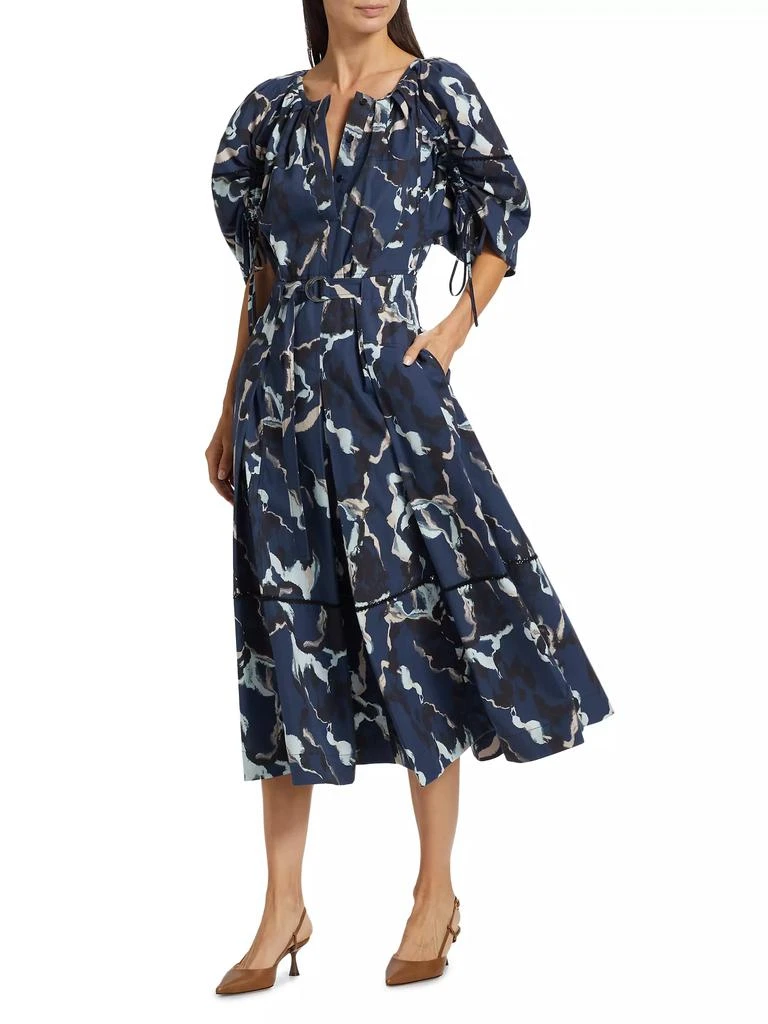 3.1 Phillip Lim Abstract Vines Belted Dress 2
