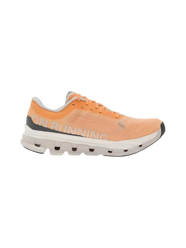 ON RUNNING Men
s Cloudflow 5 Shoes In Tangerine/silver 2