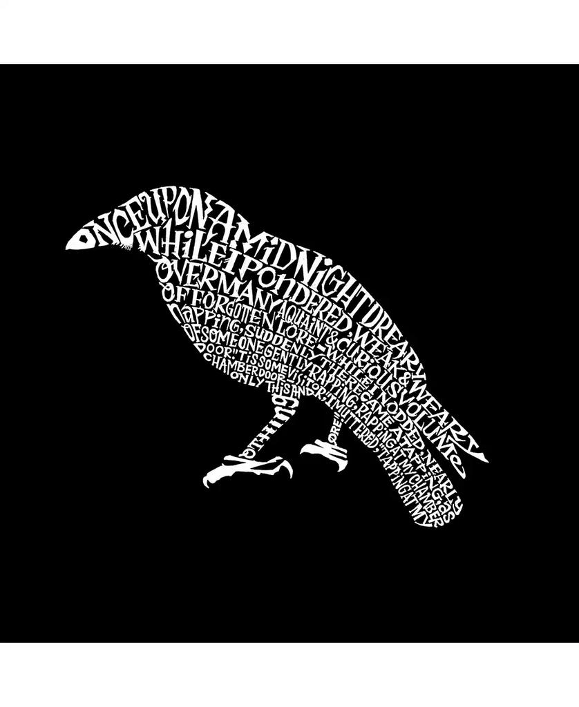 LA Pop Art Men's Word Art T-Shirt - The Raven