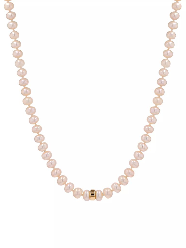 Sheryl Lowe 14K Yellow Gold & Freshwater Pearl Necklace