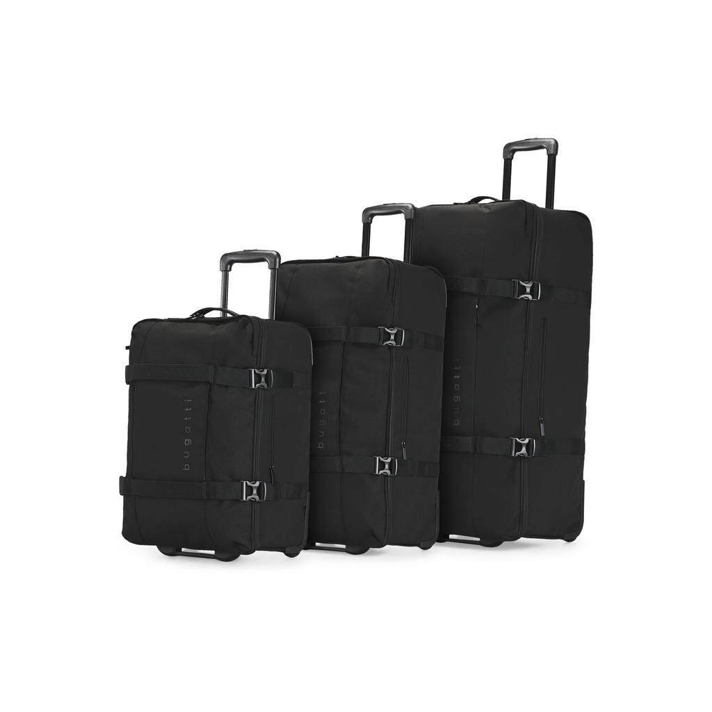 Bugatti Denver 3 Piece Travel Duffle on Wheels Set