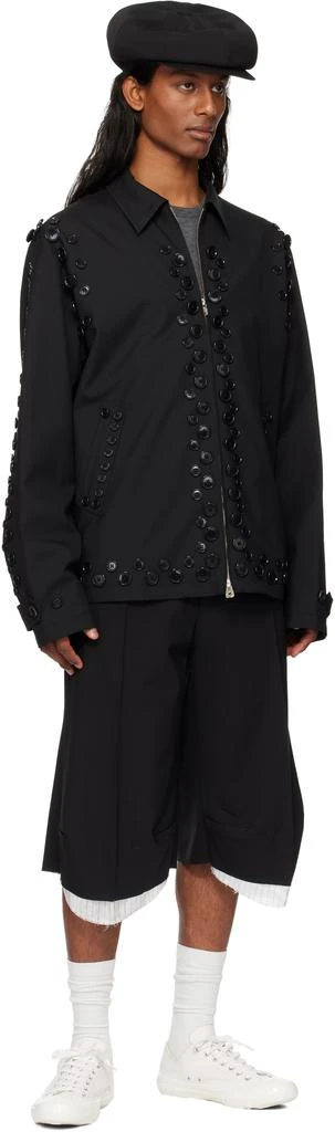 TAKAHIROMIYASHITA TheSoloist. Black Zip Up Brit Jacket 4