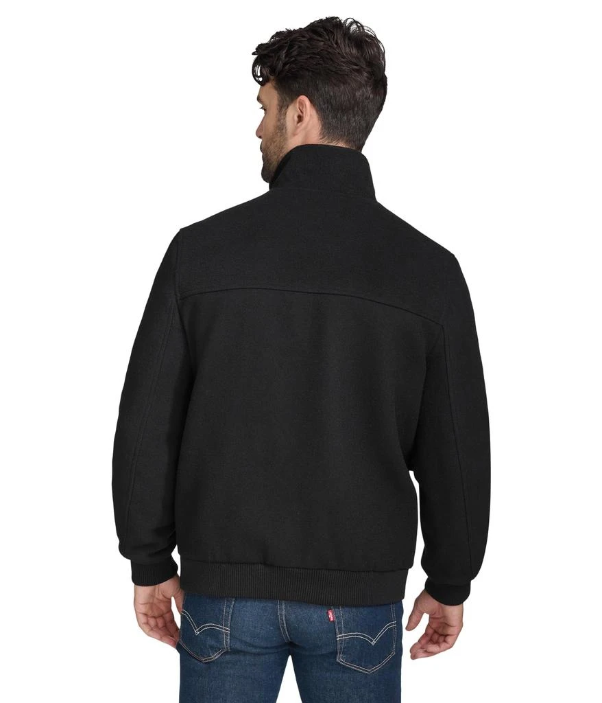 Cole Haan Wool Plush Bomber Coat 2