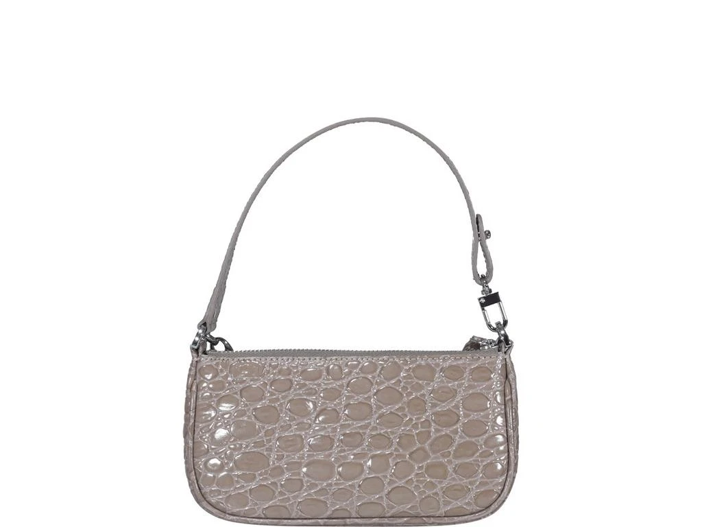 by FAR By Far Rachel Embossed Chain Detailed Mini Shoulder Bag 2
