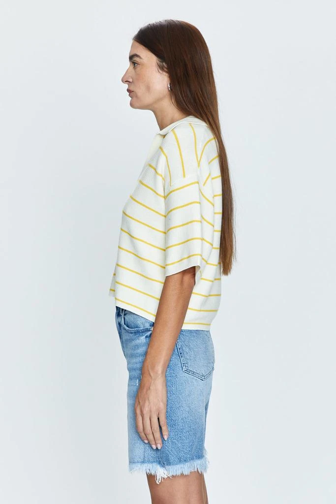 Pistola Denim Marlow Polo - Dandelion Stripe 3