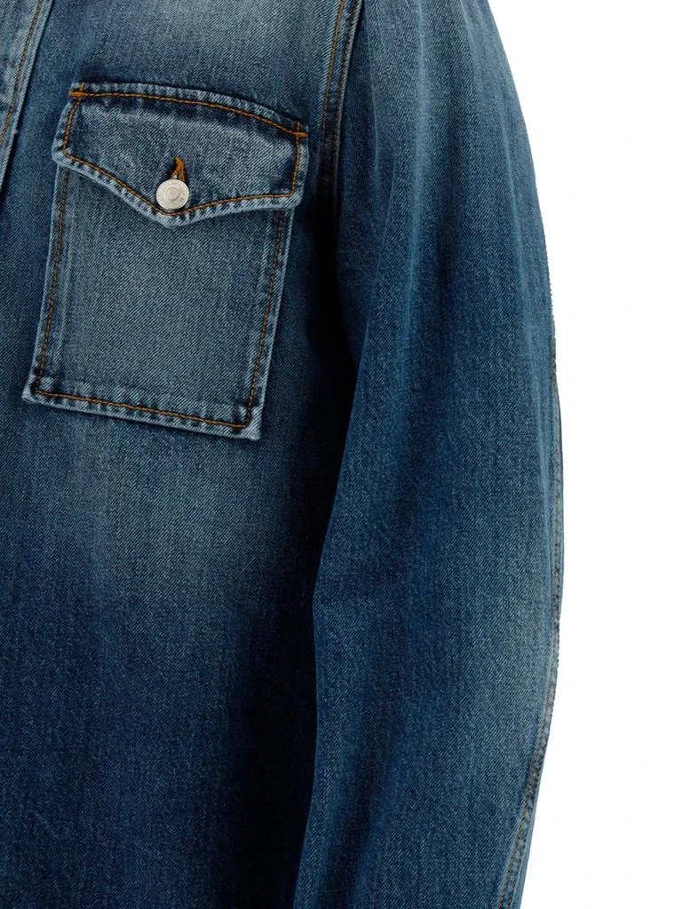 Alexander McQueen Alexander McQueen Pull-over Denim Shirt 3