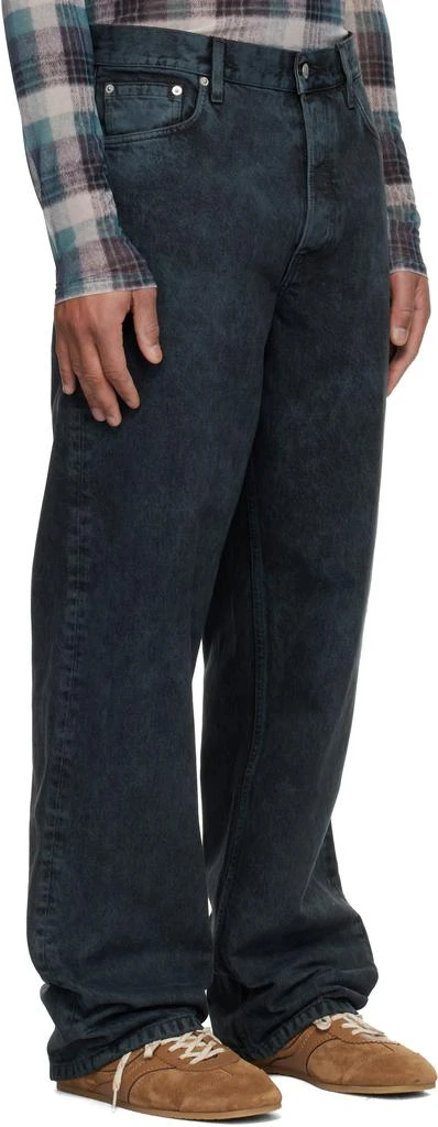 Dries Van Noten Navy Loose-Fit Jeans 2