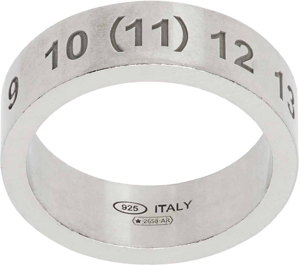 MAISON MARGIELA Silver Number Reference Ring - JEWELRY - BeyondStyle