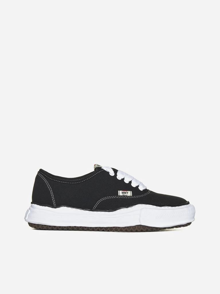 MAISON MIHARA YASUHIRO Baker canvas low-top sneakers 1