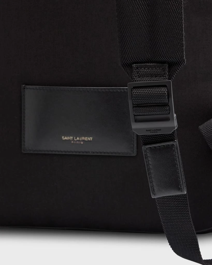 Yves Saint Laurent Men's Nylon and Leather Backpack 6