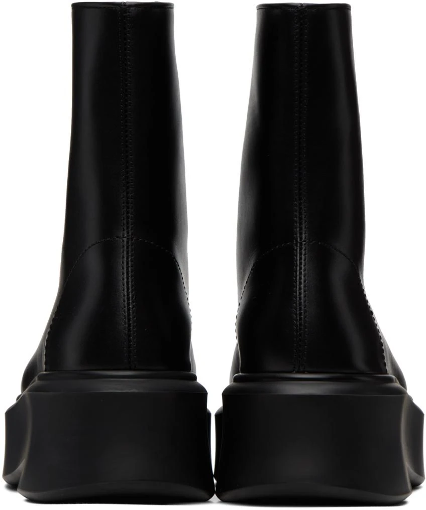 The Row Black Zipped I Boots 2
