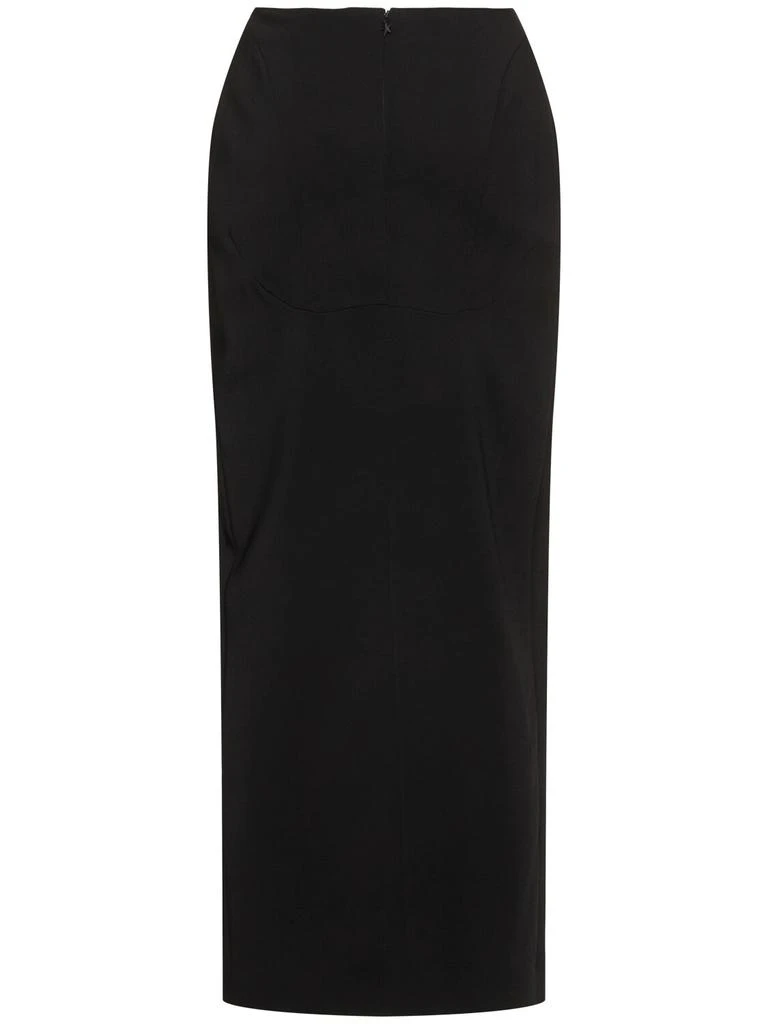 Mugler Heavy Fluid Midi Skirt 3
