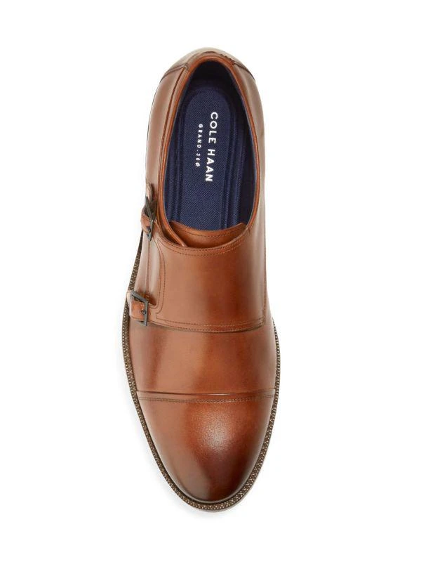 Cole Haan Harrison Double Monk Strap Shoes 5