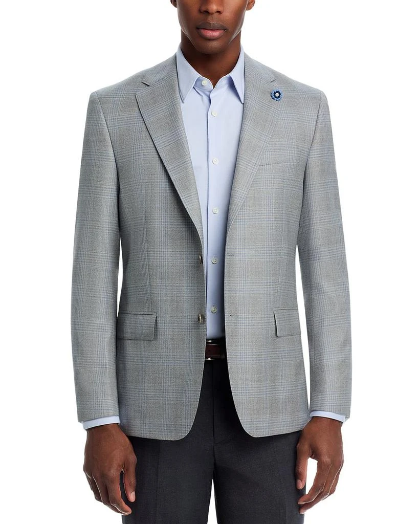 Hart Schaffner Marx Classic Fit Tonal Plaid Sport Coat 1