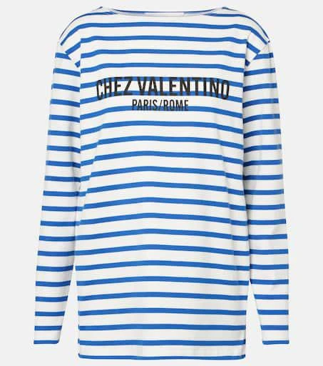 Valentino Chez Valentino cotton jersey T-shirt 1