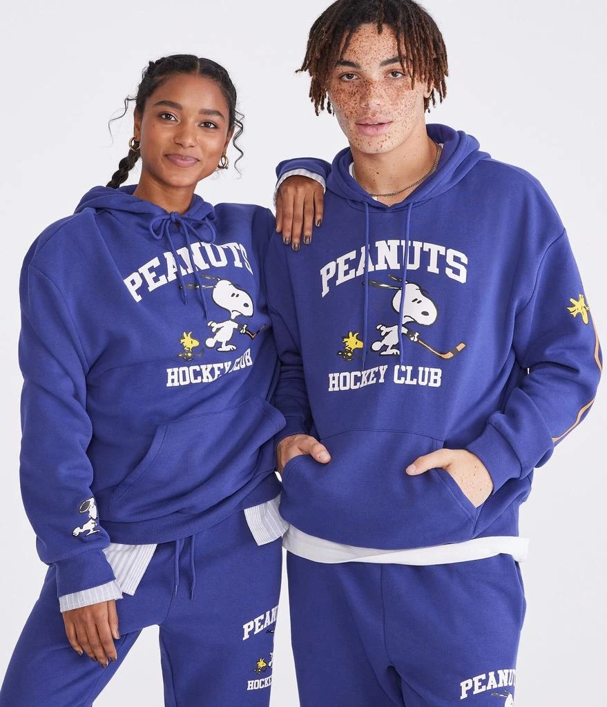 Aeropostale Peanuts | Aéropostale Snoopy Hockey Club Pullover Hoodie 1