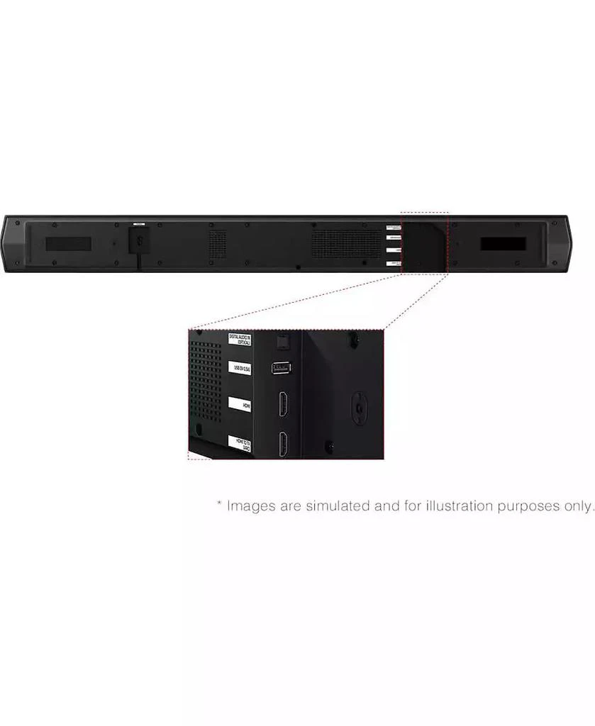 SAMSUNG 5.1 Ch. B-Series Soundbar with Wireless Subwoofer 9
