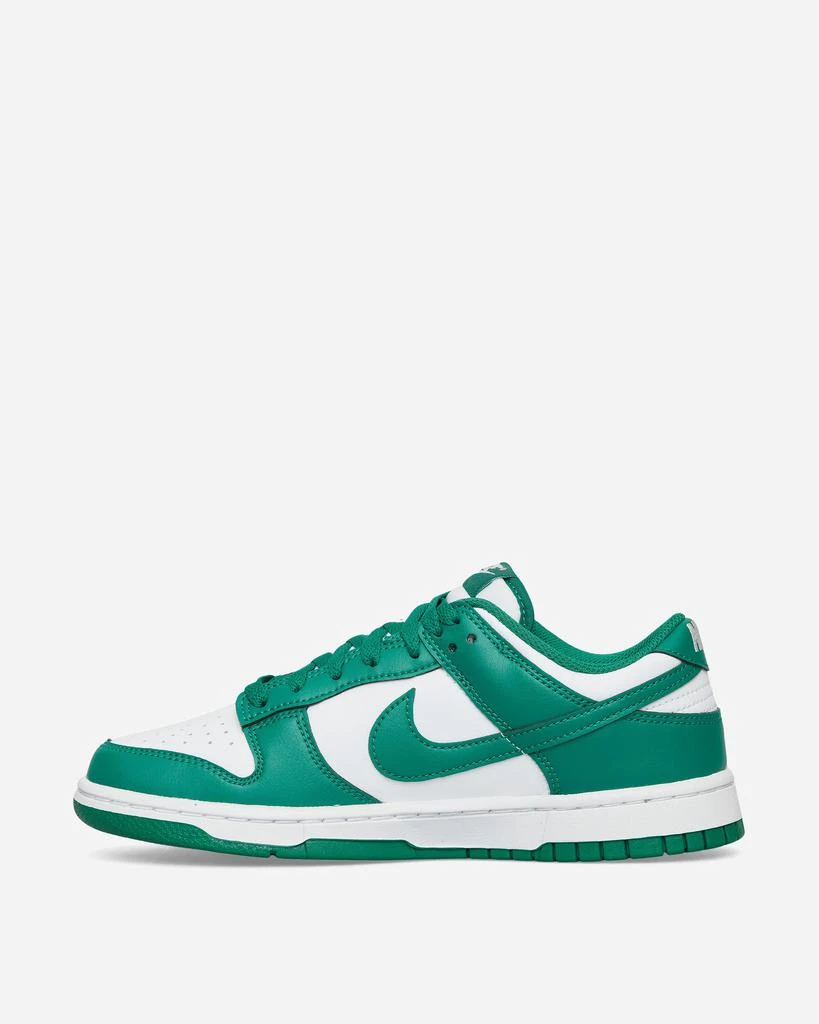 NIKE Dunk Low Sneakers White / Malachite 3
