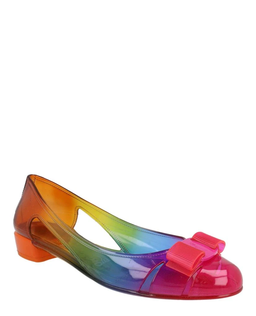 Salvatore Ferragamo Vara Jelly Ballet Flats 2