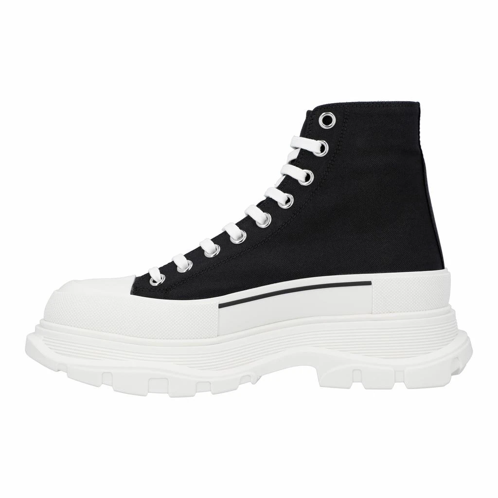 Alexander McQueen Tread Slick Boot in Black/White 2
