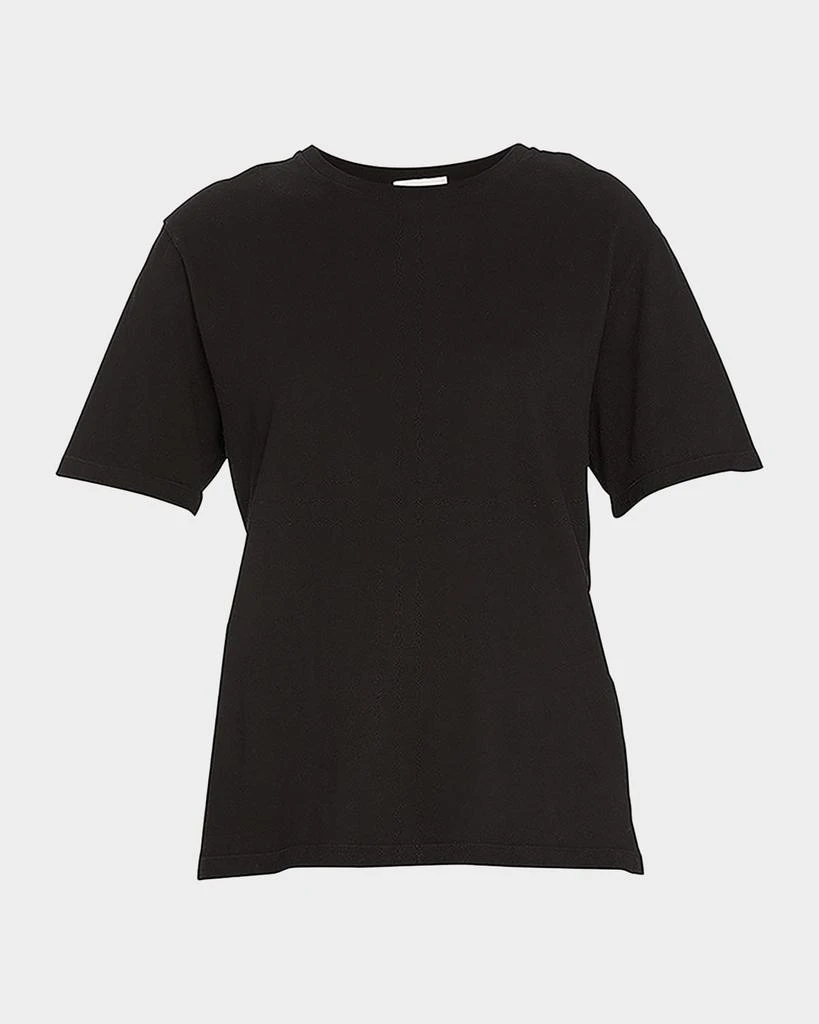 Khaite Mae Short Sleeve T-Shirt 1