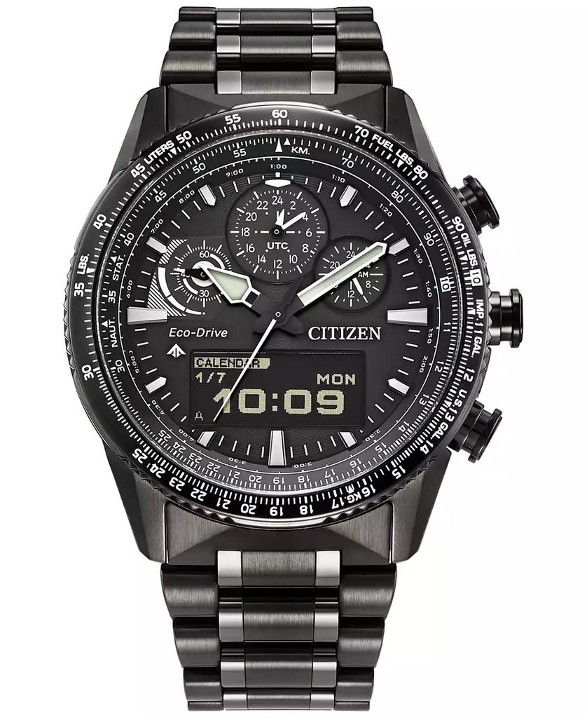 Citizen Men's Promaster Skyhawk U830 Analog-Digital Gray Stainless Steel Bracelet Watch 43mm