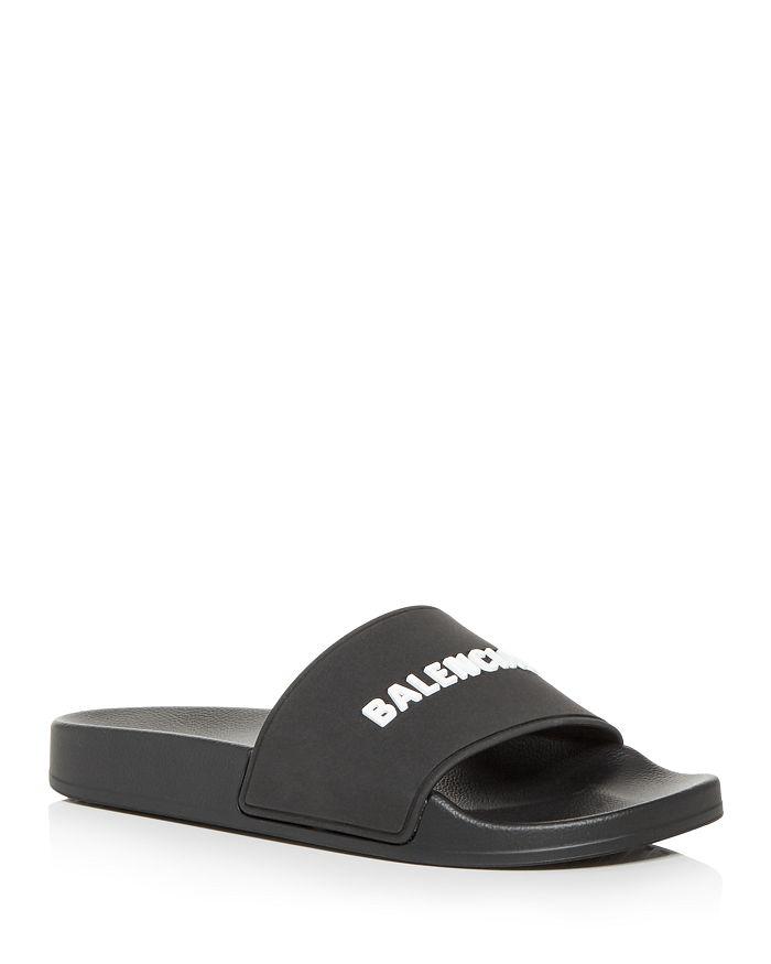 Balenciaga POLITICAL CAMPAIGN POOL SLIDES - Slippers