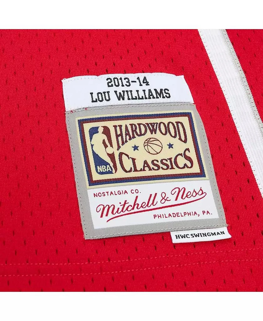 Mitchell 
Ness Men
s Lou Williams Red Atlanta Hawks Hardwood Classics Swingman Jersey 4