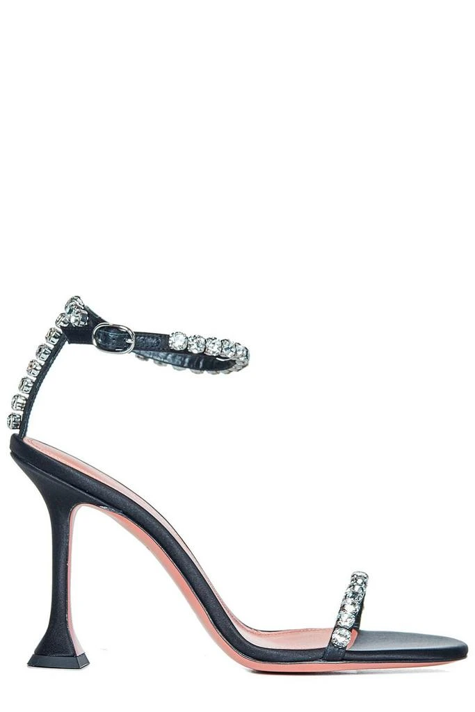 Amina Muaddi Amina Muaddi Gigi Ankle Strap Embellished Sandals 1
